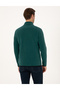 Emerald Regular Fit Half Zipper Fleece Sweatshirt 50314056-Vr055 - 5
