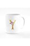 Designer Printed Coffee Mug 11oz Ceramic Personalised Gift Mugs Cup - Custom Monogram Init
