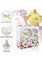5 Piece Dino Bamboo Tableware Set - 6