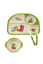 5 Piece Dinosaurs Bamboo Tableware Set - 5