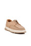 Beige Nubuck Genuine Leather Men's Casual Shoes Premium 8212 m