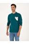 Zümrüt Regular Fit Crew Neck Sweatshirt 50317750-Vr055 - 3