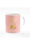 Designer Printed Coffee Mug 11oz Ceramic Personalised Gift Mug - Custom Monogram Initial L