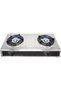 2 Burner Gas Stove Cooktop Outdoor Camping stainless steel - 4