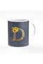 Designer Printed Coffee Mug 11oz Ceramic Personalised Gift Mugs Cup -Custom Monogram Initi