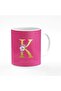 Designer Printed Coffee Mug 11oz Ceramic Personalised Gift Mugs Cup - Custom Monogram Init