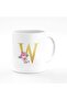 Designer Printed Coffee Mug 11 oz Ceramic Personalised Gift Mugs Cup - Custom Monogram Ini