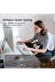 GK08 Wireless Keyboard & Mouse Combo - Full-Size, Rechargeable, 2.4G USB, Silver - 4