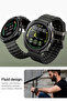 Liquid Air for Samsung Galaxy Watch 8 Classic 46mm Case (2025) - Matte Black - 3