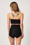 Black Emay 2842 Laser Lace Slip Corset - 3