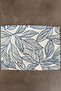 Vireo Leaf Pattern 1 Piece American Service - Blue/White 45X35 - 3