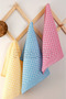 Checkered Napkin Set |   Set of 10 Kitchen Towels & German Napkin & Dishcloth 50X70Cm - 4