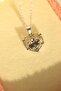 Steel Heart Hello Kitty Necklace
