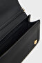 حقيبة بحزام سلسلة ثابت مع شعار BAG JC4103PP1NKD0000 - 5
