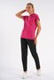 Fuchsia Dr.Greys Model Soft Lycra Nurse Doctor Jersey Scrubs Single Top Unisex Bat Sleeve - 5