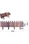 FFD Garden Fence Wooden Garden Border Garden Edging Panels for Outdoor - 2