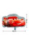 1 Year Old Lightning Car Birthday Party Set Black Number Balloon Happy Birthday Banner Cars Set - 2