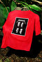 Metafisica Printed Unisex Circle Neck Cotton Oversize Fit Short Sleeve T-Shirt - 2