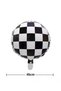 3 Year Old Lightning Car Birthday Party Set Black Number Balloon Happy Birthday Banner Cars Set - 4