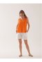 Sleeveless Muslin Blouse - 3