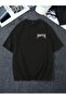 Men Short Sleeve Round Neck Geometric Pattern T-Shirt for Summer Outdoor Activities - 2