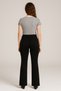 Vanessa Women's Black High Waist Lycra Flare Spanish Leg Jean Denim Trousers - 3