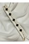 Lucky Store Gold and Black Clover Bracelet - 5