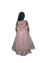 Roba Ruffled Sequined Long Girl's Prom Dress - 4