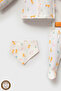 100% Cotton Organic Duck Printed Newborn Hospital Discharge Set 5 Pieces - 5