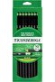 Wood-Cased Graphite Pencil, #2 HB Soft, Pre-Sharpened, Black, 10-Pack