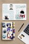 Tokyo Ghoul Anime Phone Laptop Bullet Journal Adhesive Foil Sticker Pack (25 Pcs) - 3