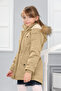 Girl's Removable Hooded Waterproof Down Coat - 5