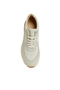 Bej Kadın Deri Sneaker - 4