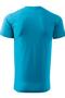 Tricou basic bărbătesc, Turcoaz - 2