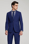 بدلة سفر من الصوف الأزرق من Ds Damat Slim Fit Saks