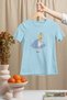 Snow White Crew Neck 100% Cotton Printed Short Sleeve Children's and Teenage T-Shirt
