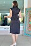 Side Tie Satin Dress 5Y321 - 2