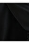 Blazer Jacket Shawl Collar 3/4 Sleeve Cover Pocket Detailed Crepe Fabric - 6