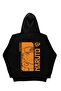 Lenithra Naruto Anime Back Printed Unisex Oversize Black Hoodie - 2