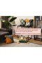 Punch Embroidered Home Written Decorative Pillow – 43X43 Cm, Zippered, Filled - 3