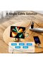 USB-C to USB-C 5A Cable 2M, 100W 480Mbps, Compatible with MacBook/iPad Pro/Galaxy - 4