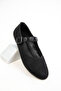 Black Suede Women's Ballerinas 20812 - 6