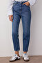 Mavi Yüksek Bel Mom %100 Pamuk Non-Stretch Jeans TWOSS23JE00085 - 7