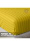 Single-Striped Fitted Sheet Set - Premium and Durable Quality, Deep Pocket for a Perfect Fit - 5