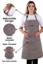 4 Simple Adjustable Strap Kitchen Aprons - 2