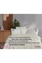 100% Cotton Beğenal Premium Cream Colored Double Embroidered Pique Set - 4
