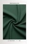 Table Cloth - Velvet Textured Series Emerald Green Carefree (Stain Resistant and Wrinkle Resistant) Tablecloth - 2