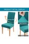 Quality Lycra Velvet Chair Cover Chair Cover Kitchen Chair Cover Chair Protection 6 Pieces - 4
