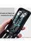 6 Pieces Manicure Pedicure Special Nail Clippers Set with Leather Bag - 2