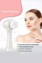 White Silicone Exfoliating Blackhead Care Device Double-Sided Use Facial Cleansing Brush - 7